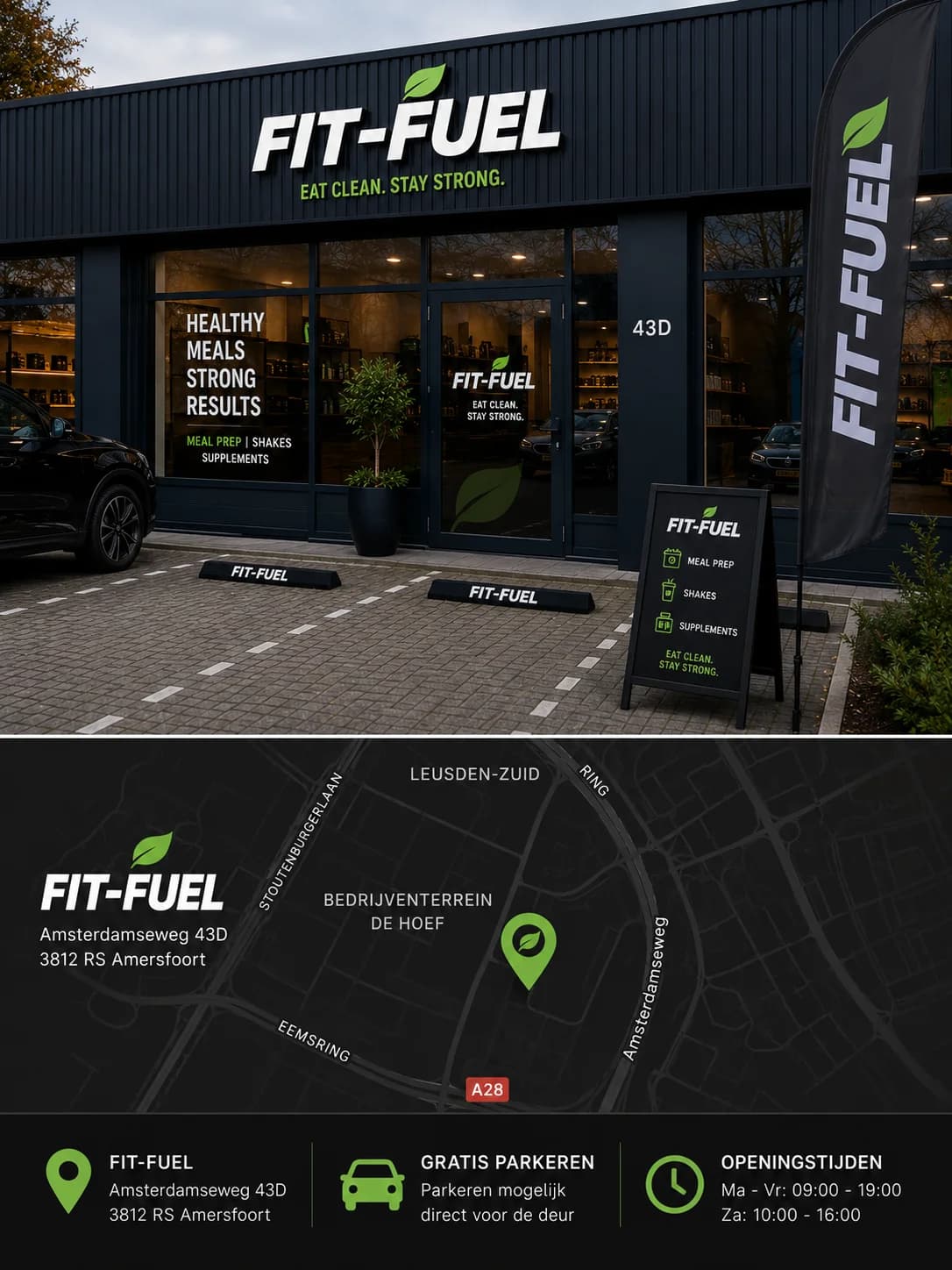 Locatie Fit-Fuel Amersfoort