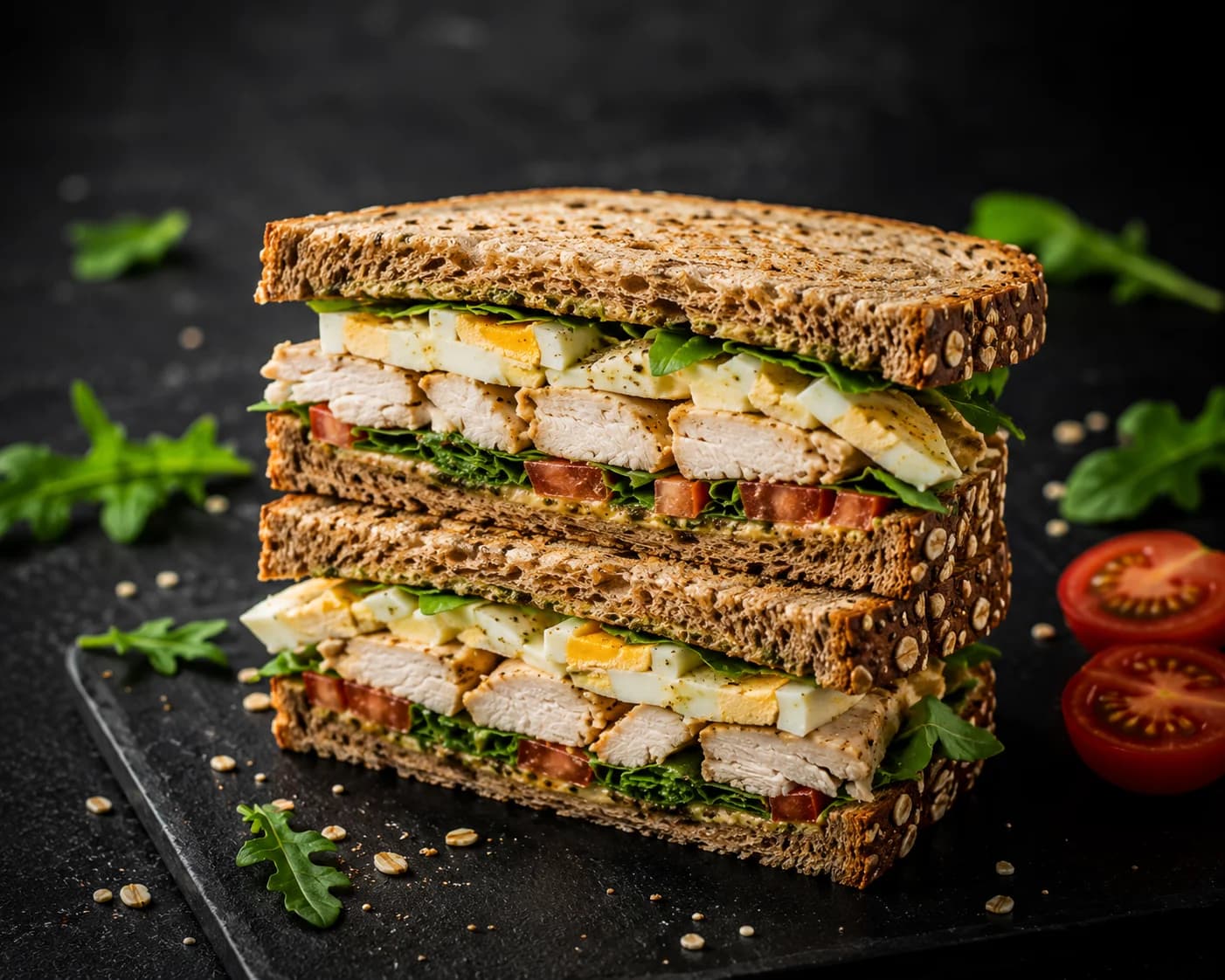 Eiwitrijke Sandwich